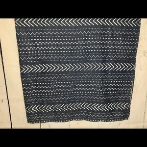 Tribal Print Boho Anthro Shower Curtain